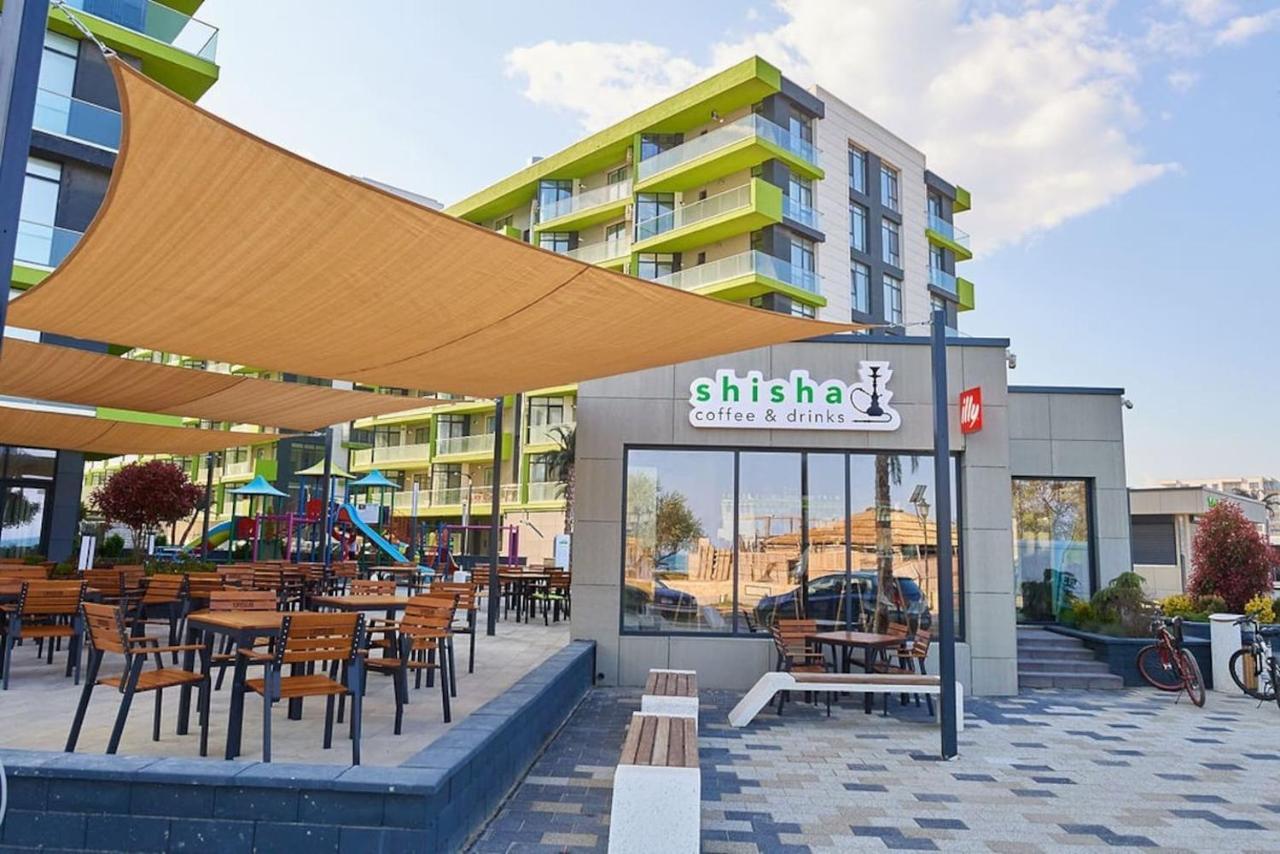 Baby Sea View And Pools Apartment- Mamaia Beach Resort Năvodari Zewnętrze zdjęcie